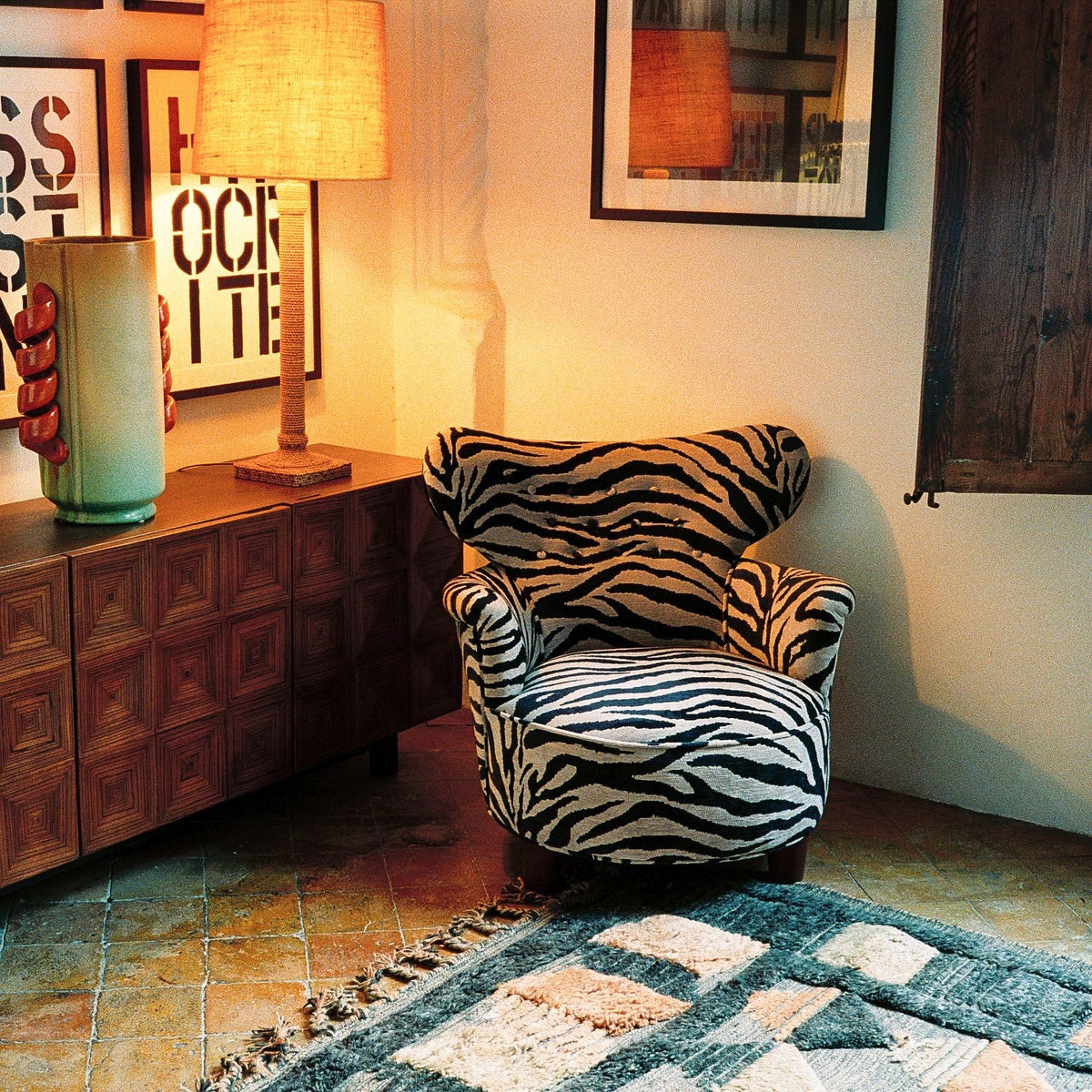Zebra Elegance Armchair