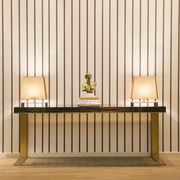 Kelly console with satin finish