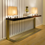 Kelly console with satin finish