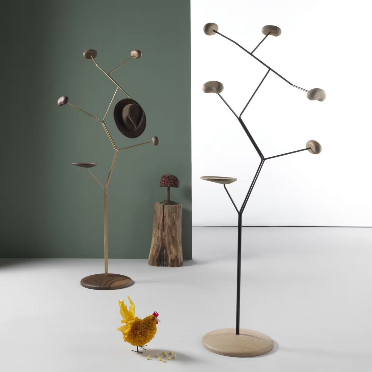 Seed coat hanger