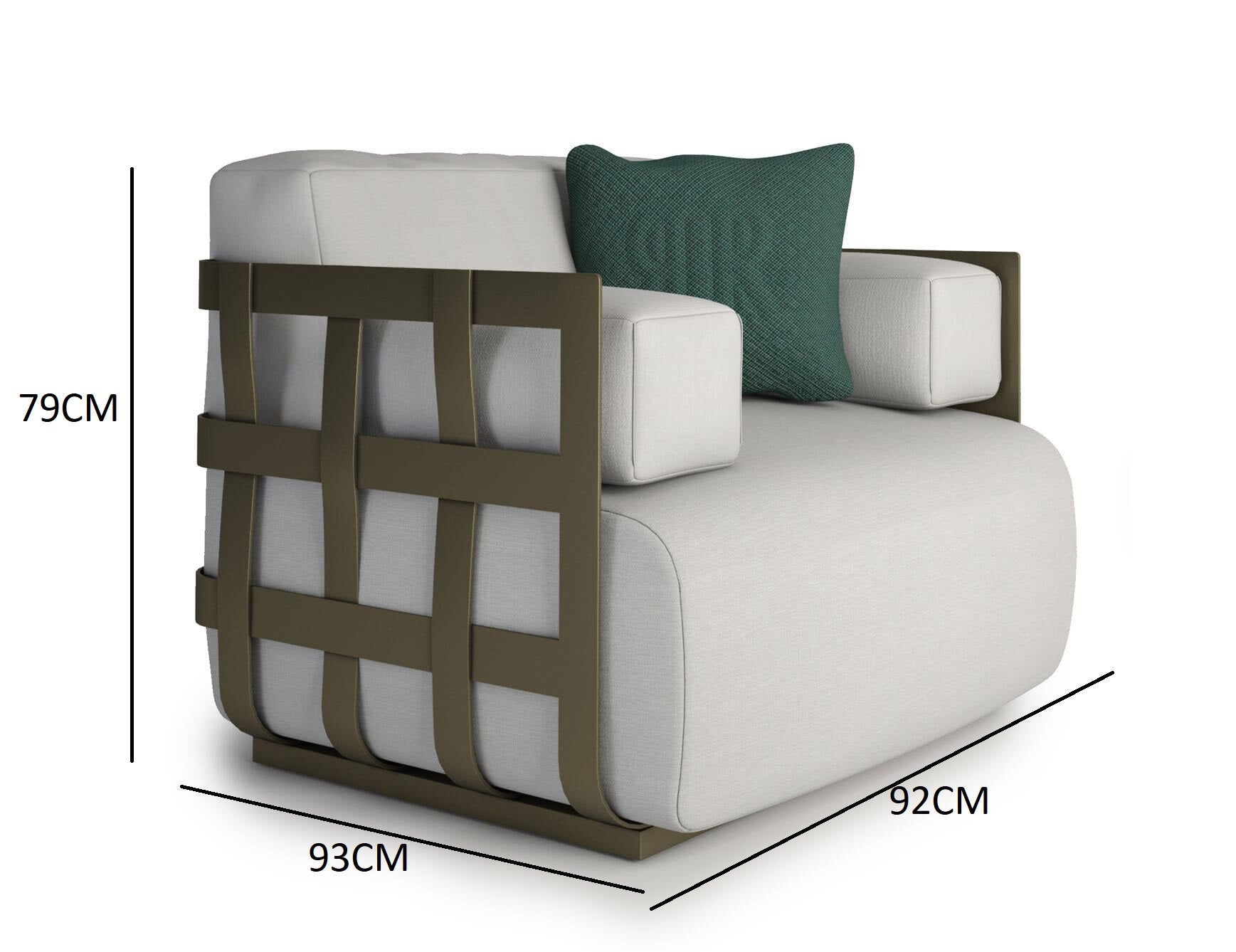 Dafne Luxury Poltrona Lounge Chair