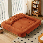 Velvet Upholstered Sofa Bed