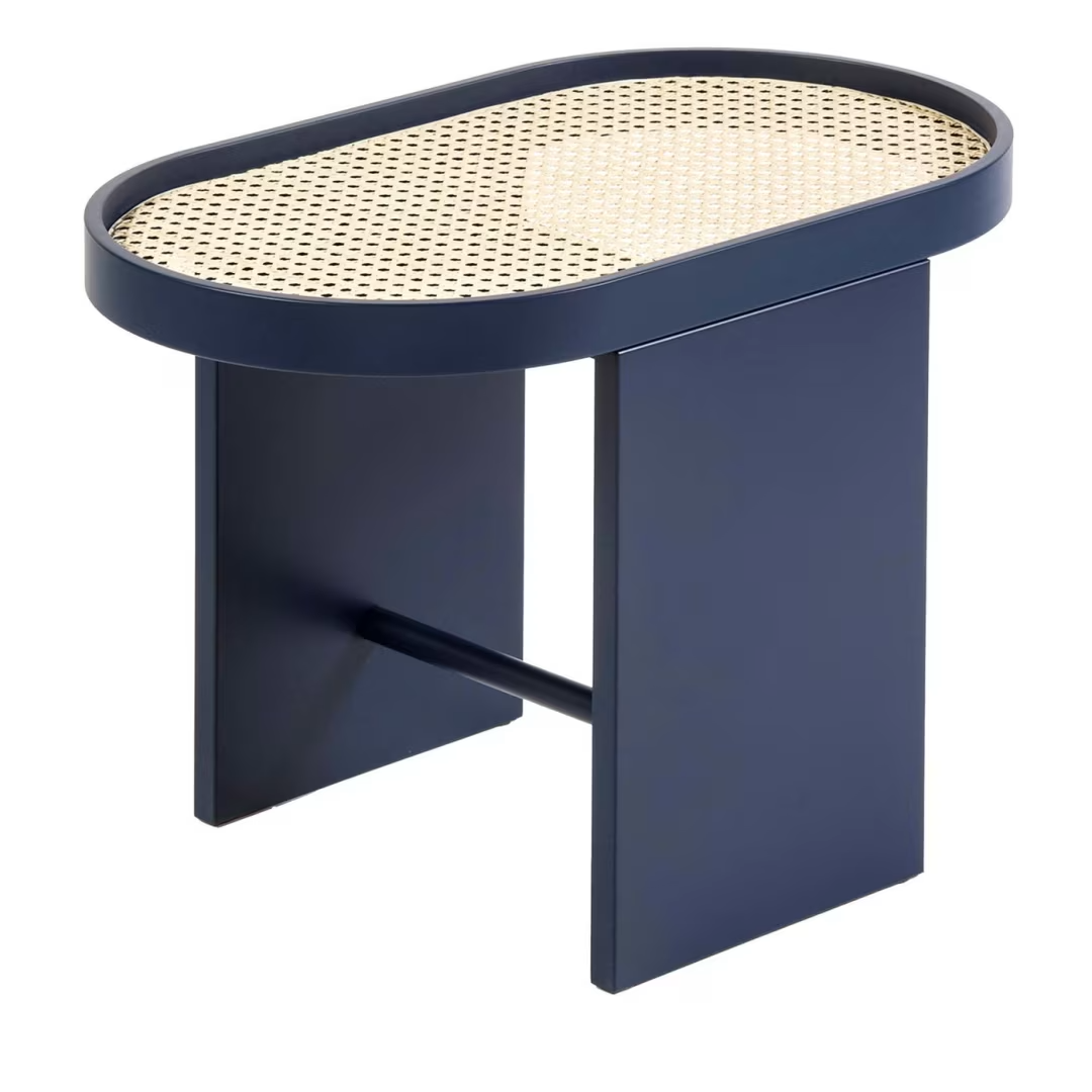Piani steel blue side table
