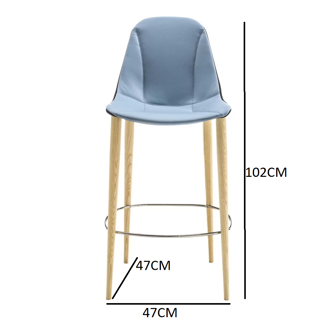 Couture counter stool