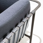 Sydney dark gray armchair