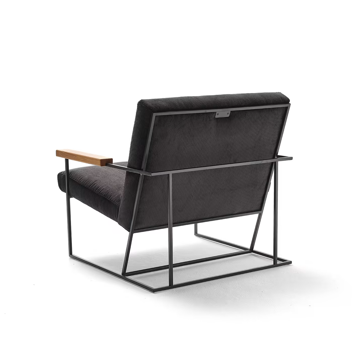 Gotham black armchair