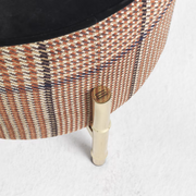 Samarcanda small brown pouf