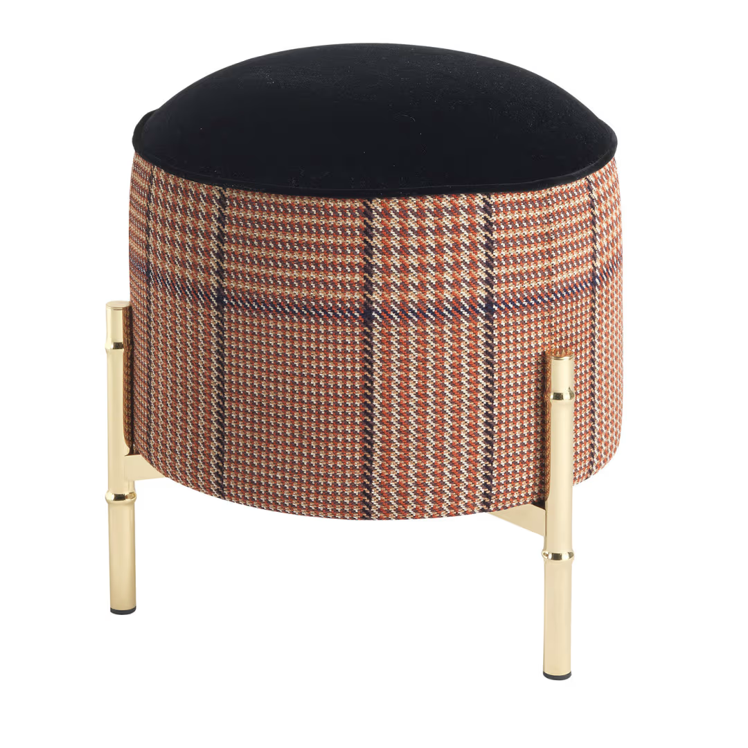 Samarcanda small brown pouf