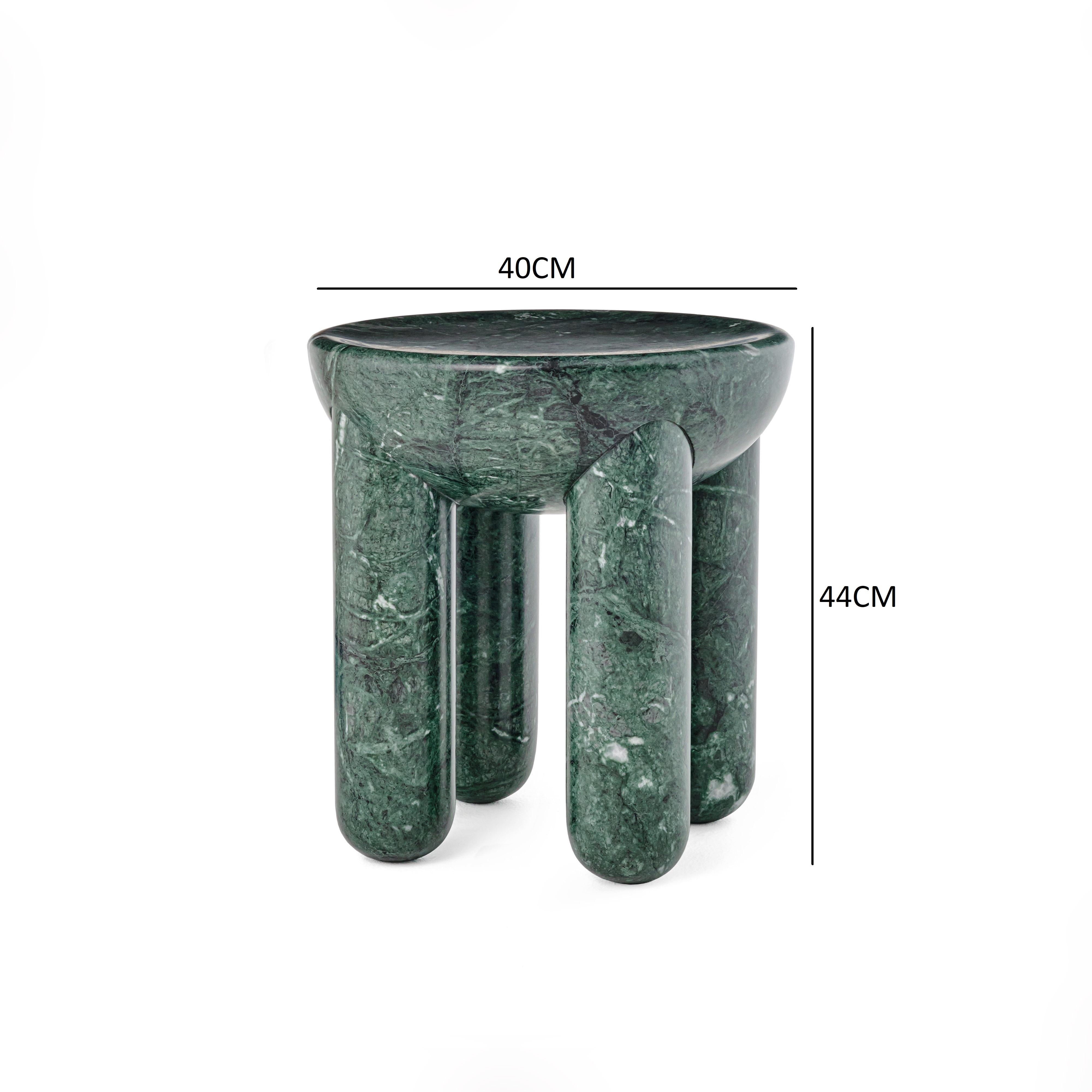 Side table with modern design