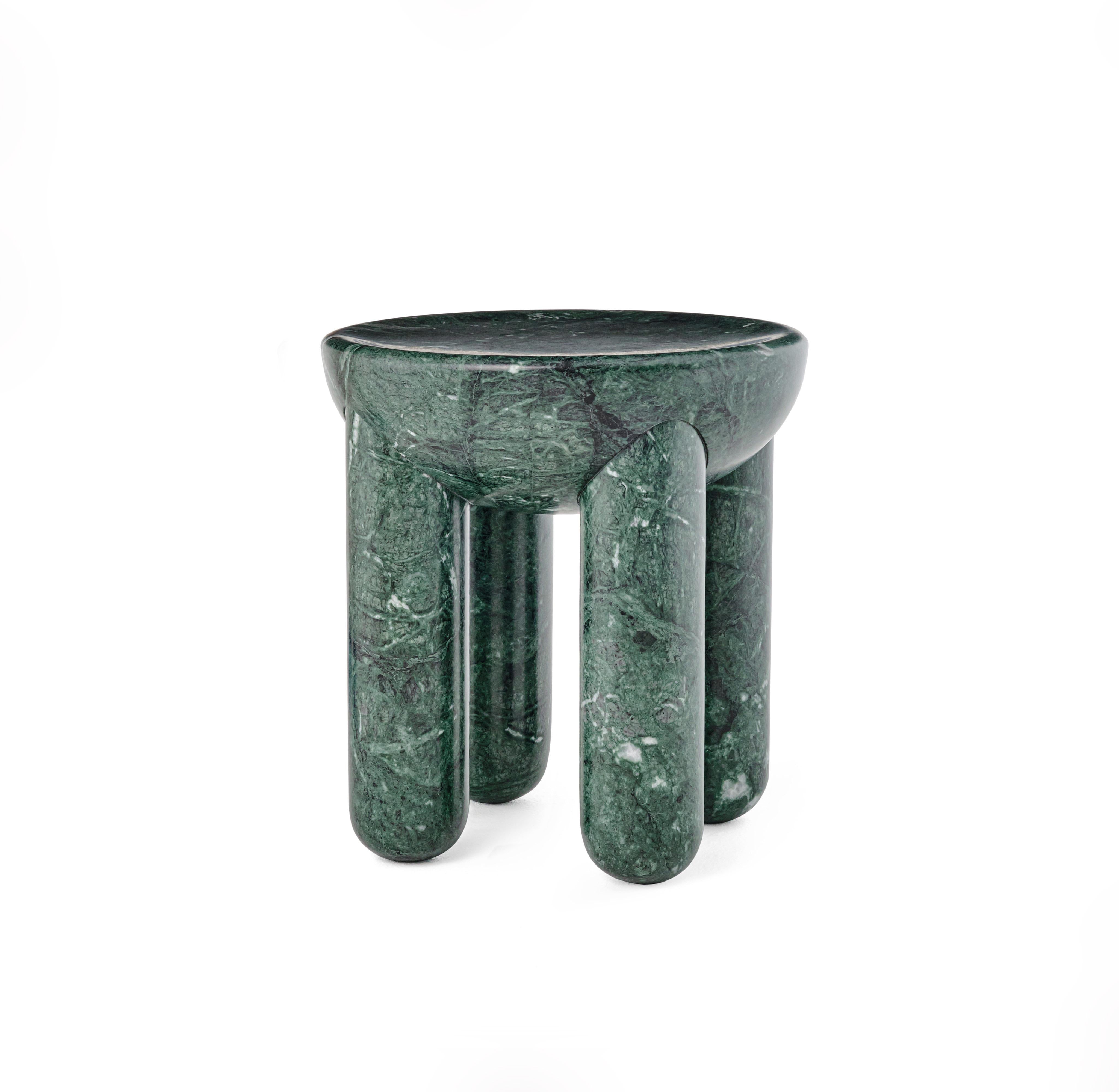 Side table with modern design