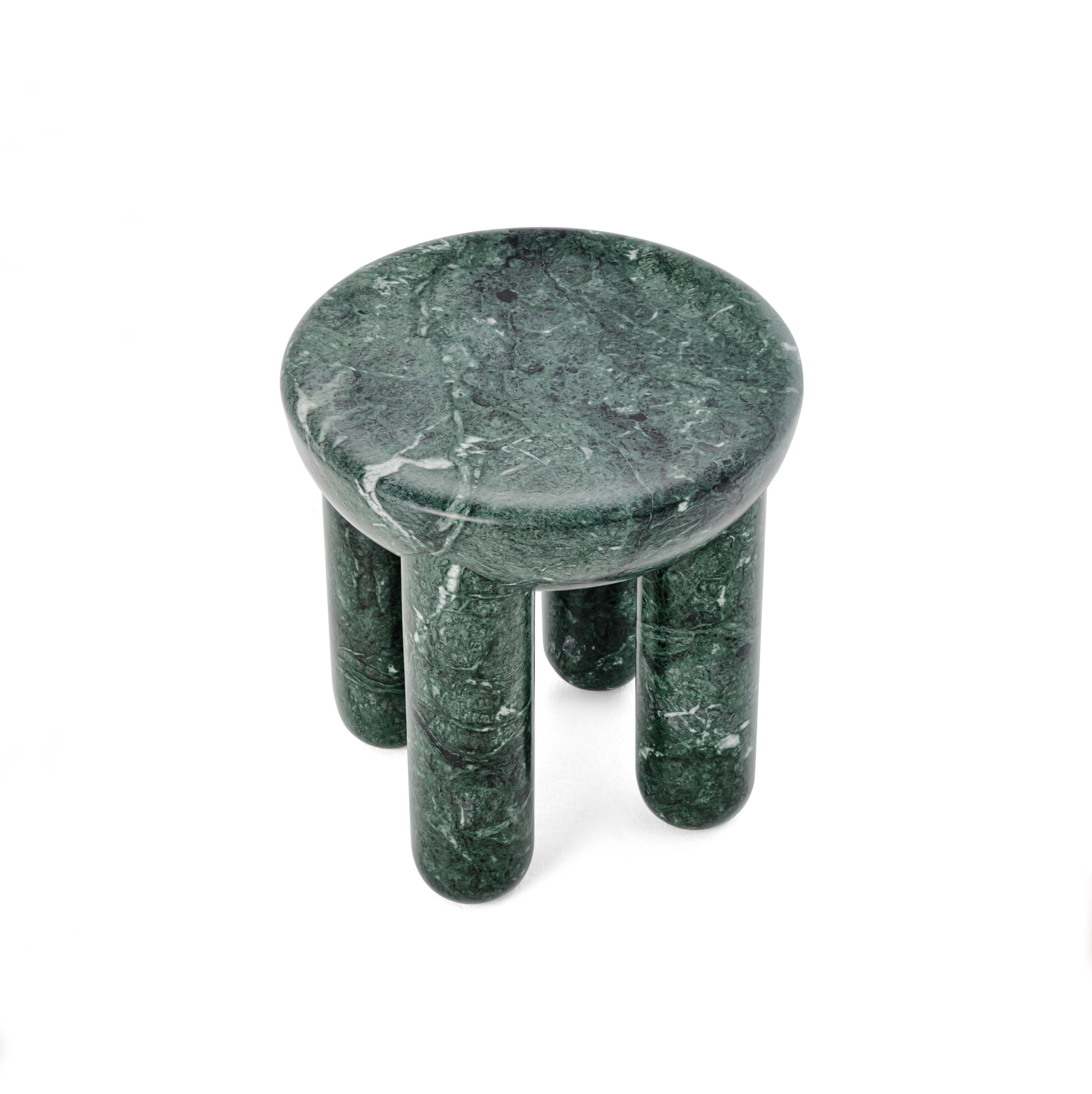 Side table with modern design