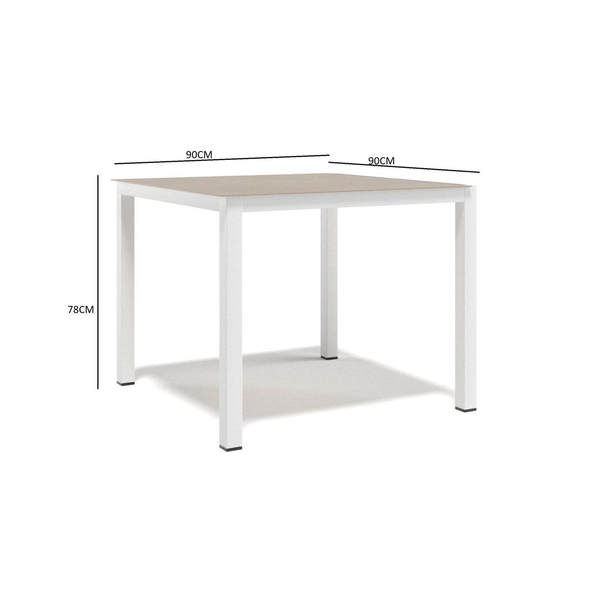 Flair Outdoor Square Dining Table