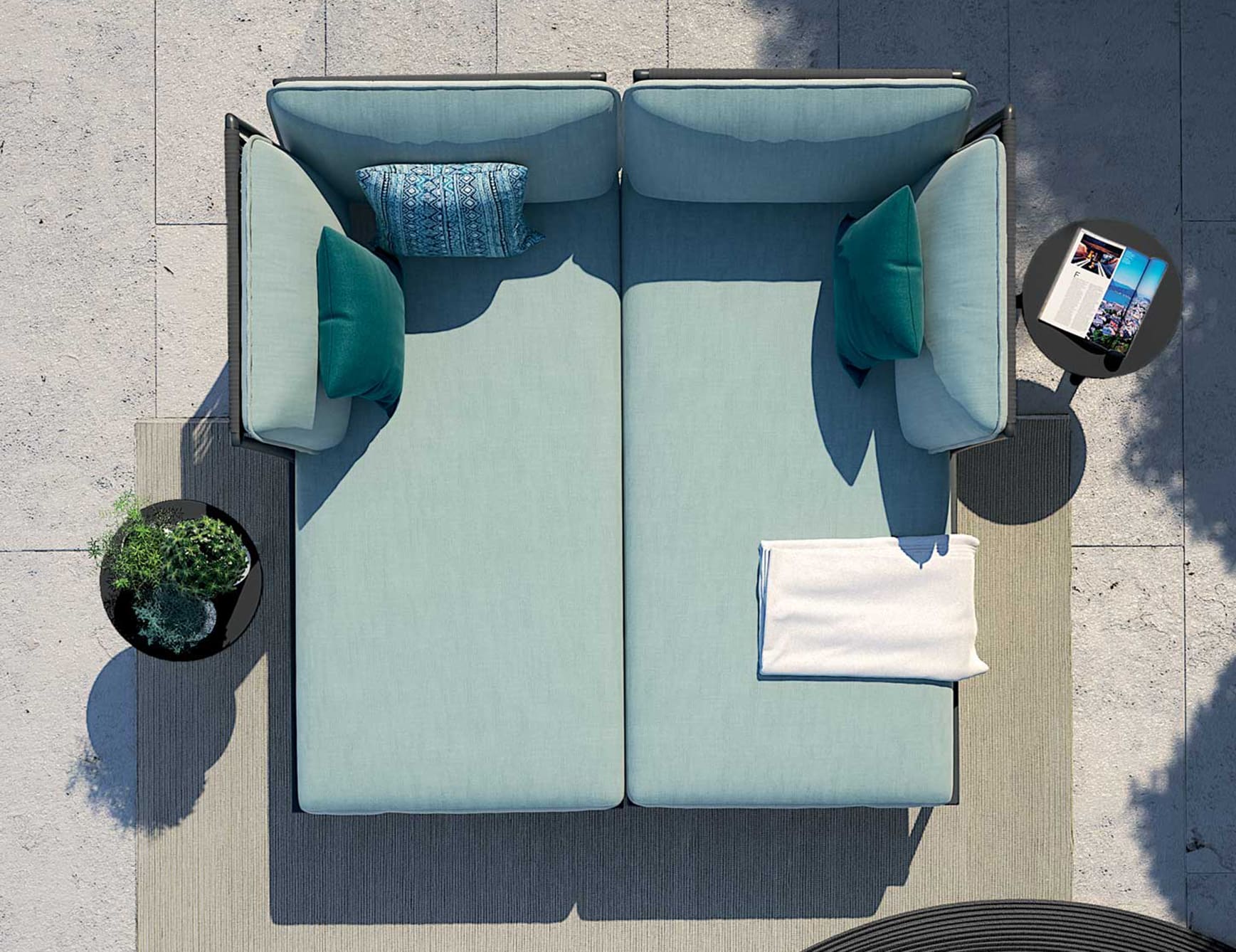 Flash Outdoor Chaise Longue