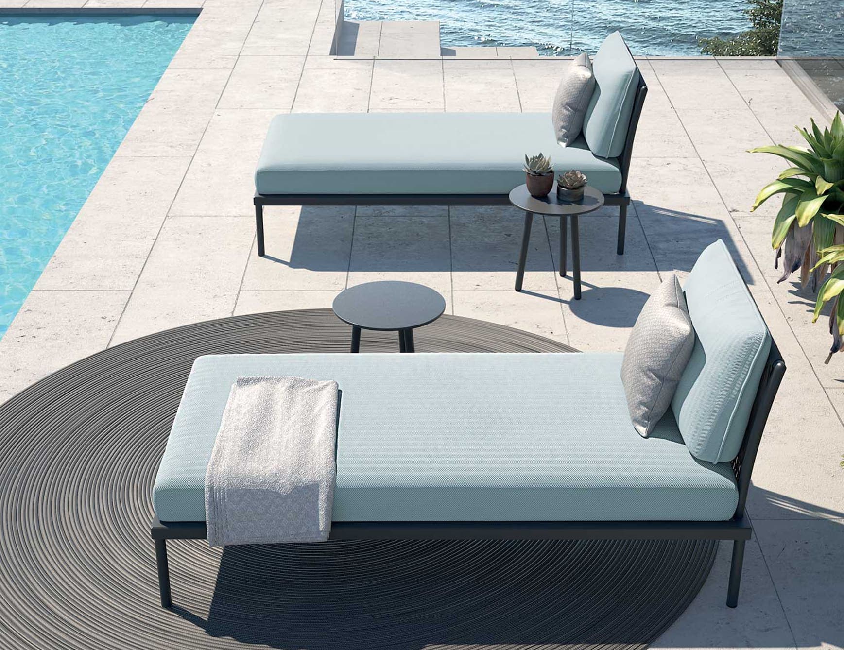 Flash Outdoor Chaise Longue