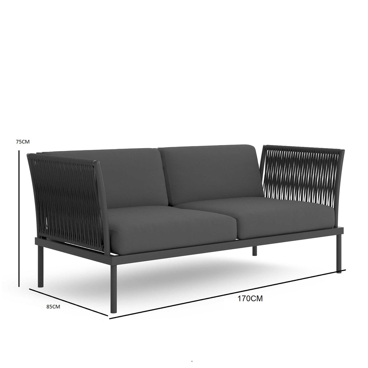 Sleek Patio Sofa