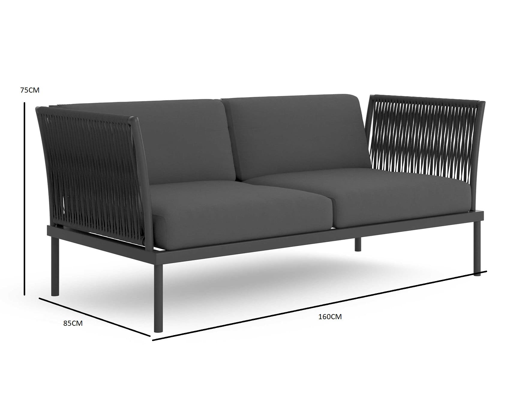 Sleek Patio Sofa