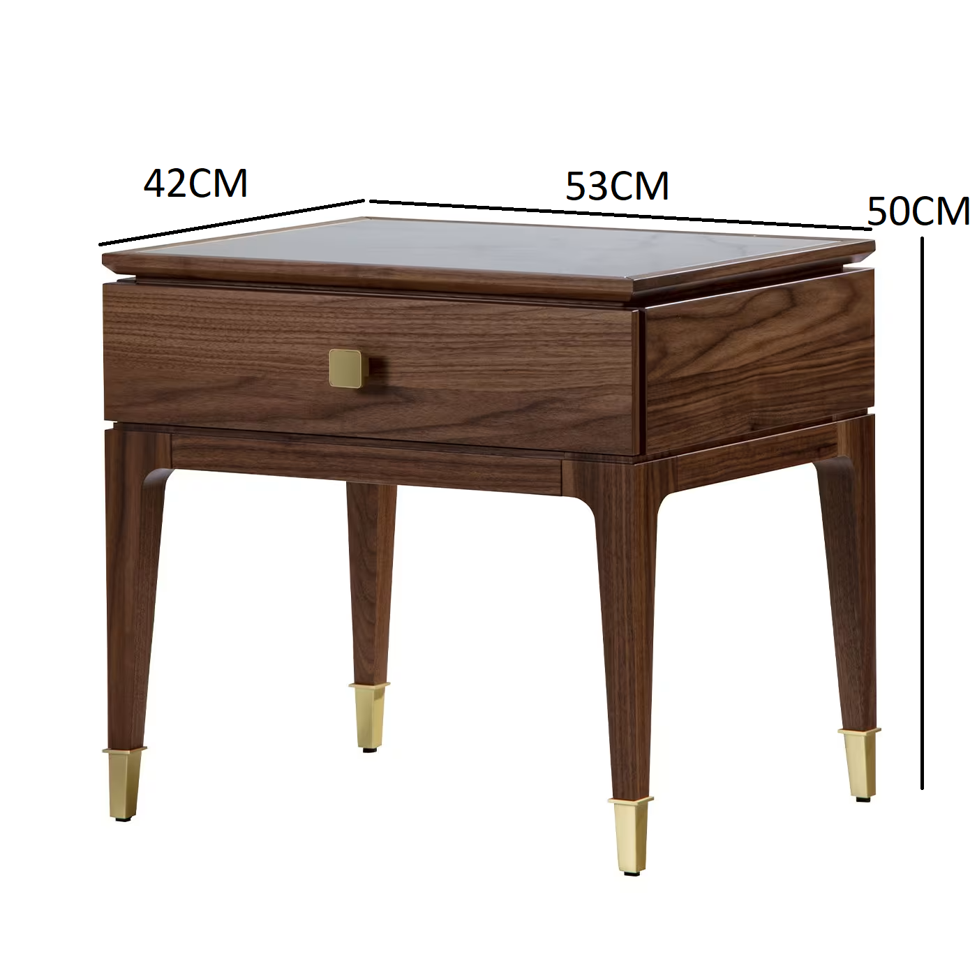 Nara nightstand 1 drawer