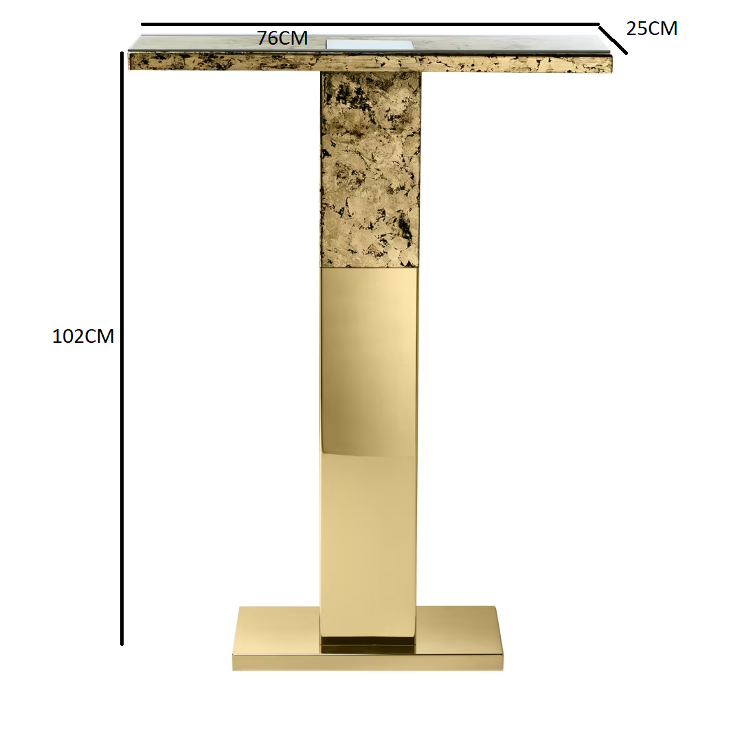 Porto gold console