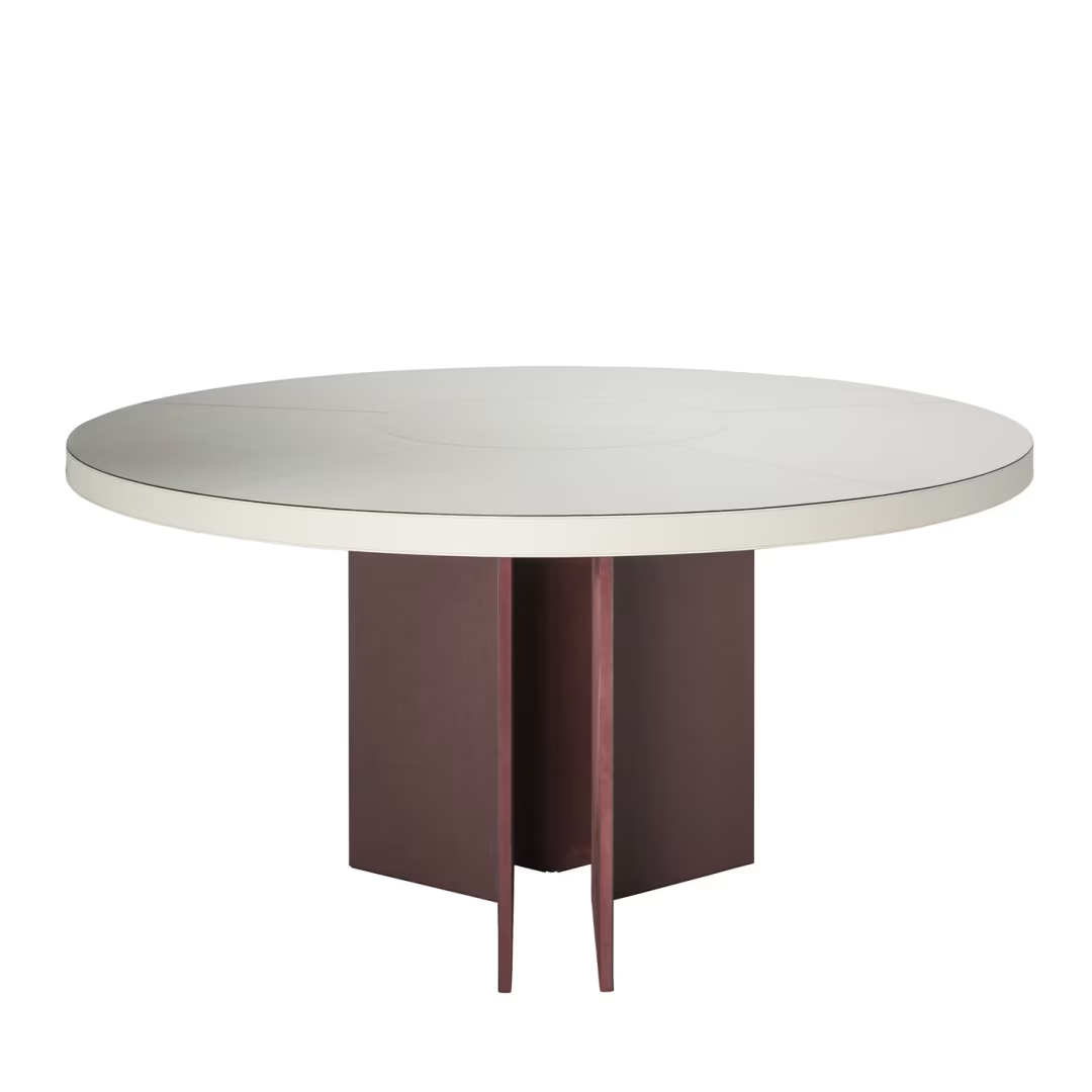 Bivio round dining table