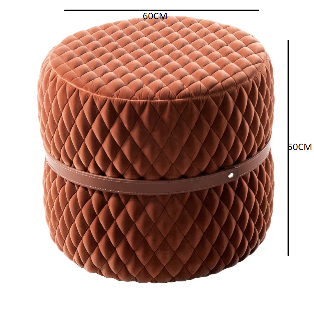 Conga red pouf