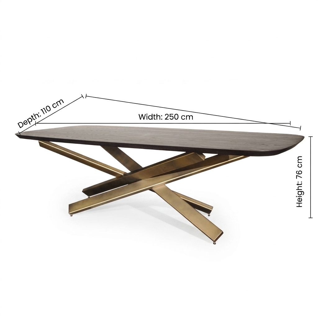 Iron Matrix Dining Table