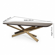 Iron Matrix Dining Table