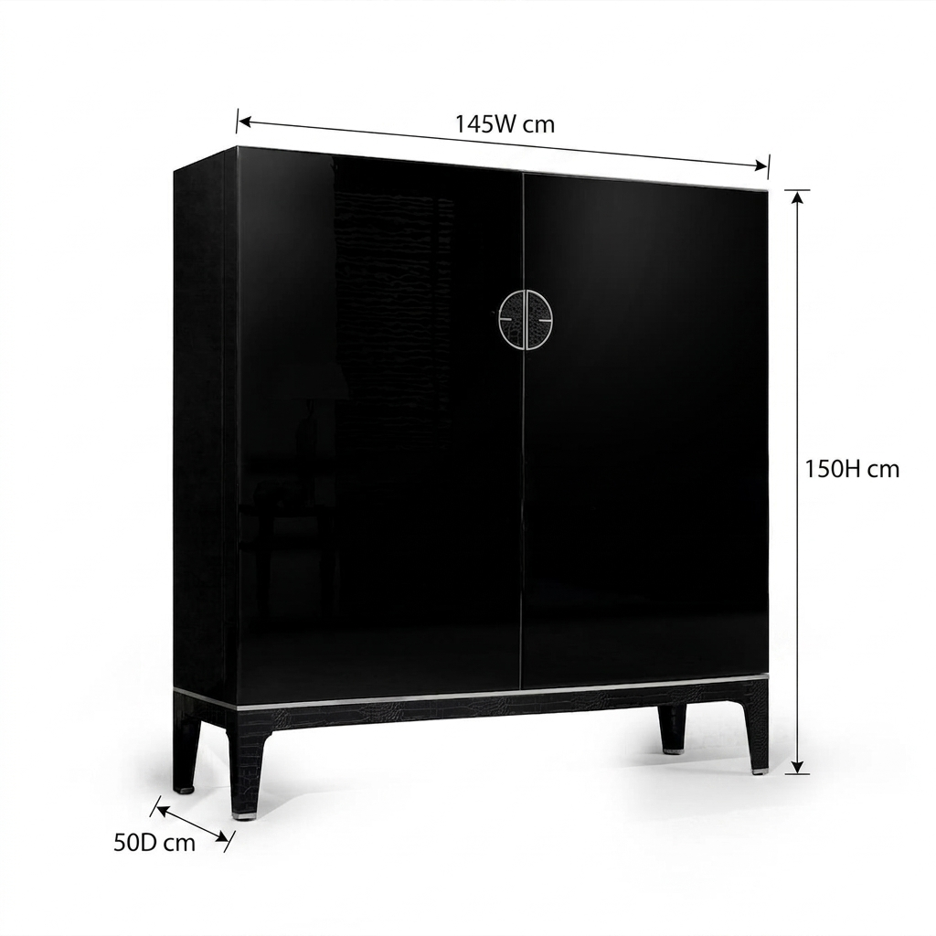 Modern Lacquer Cabinet