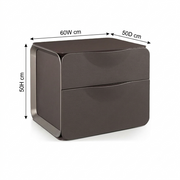 Milan Prestige Bedside Table