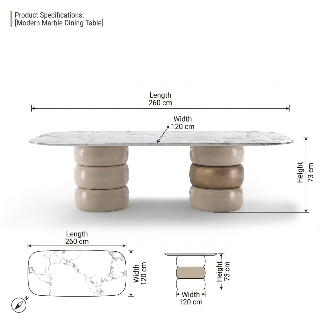 Solari Bespoke Plinth Table