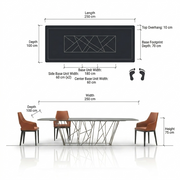 Arbor Sculptural Dining Table