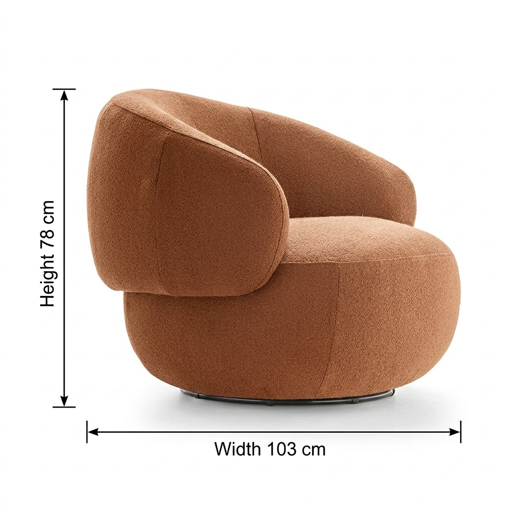 Florentine Curve Armchair