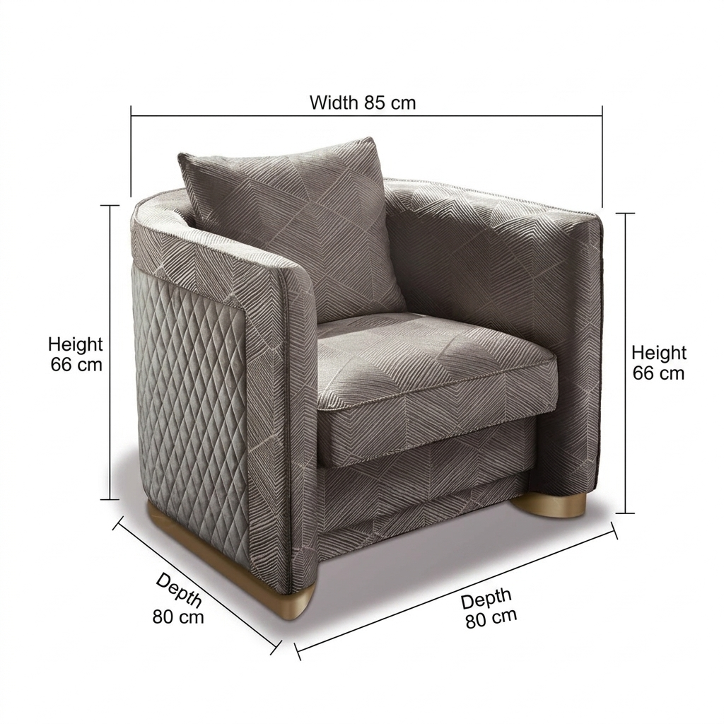 Eternity Art Deco Armchair