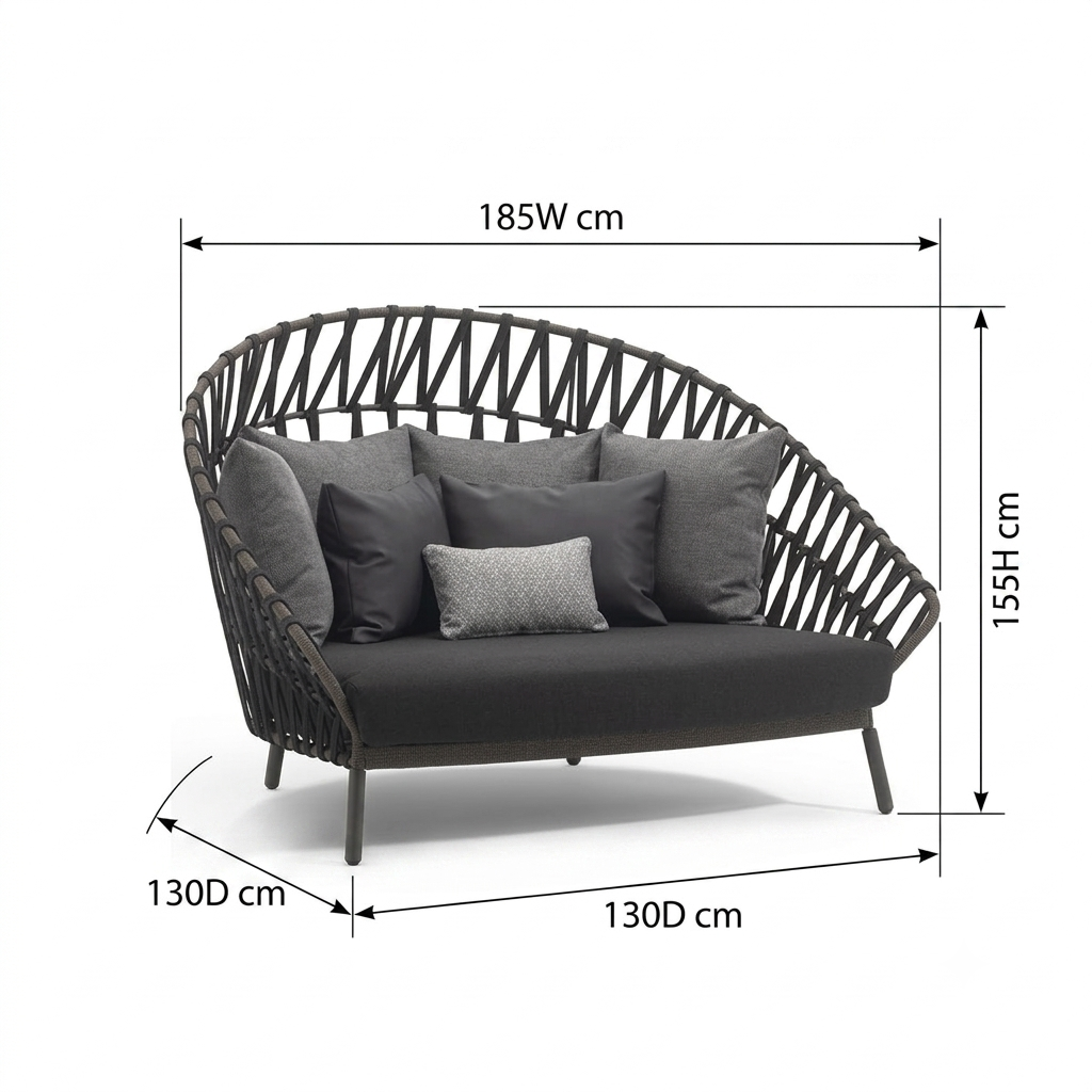 Cocooning Woven Daybed