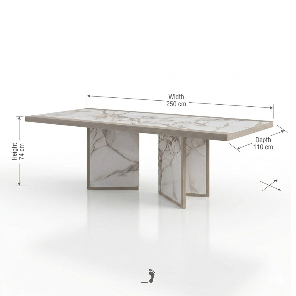 Vesta Hybrid Dining Table