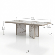 Vesta Hybrid Dining Table