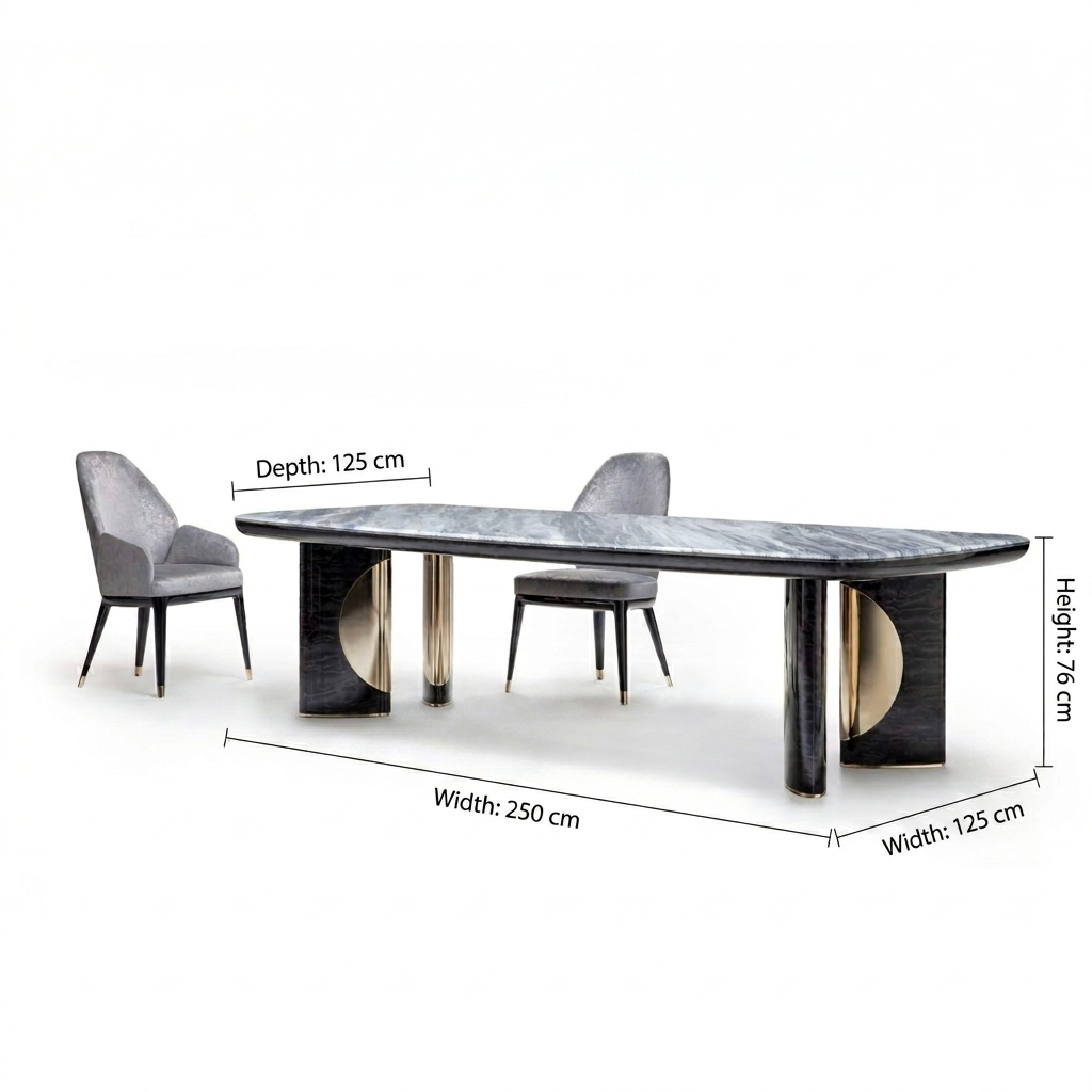 Aura Architectural Dining Table