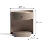 Minimalist Upholstered Bedside Table