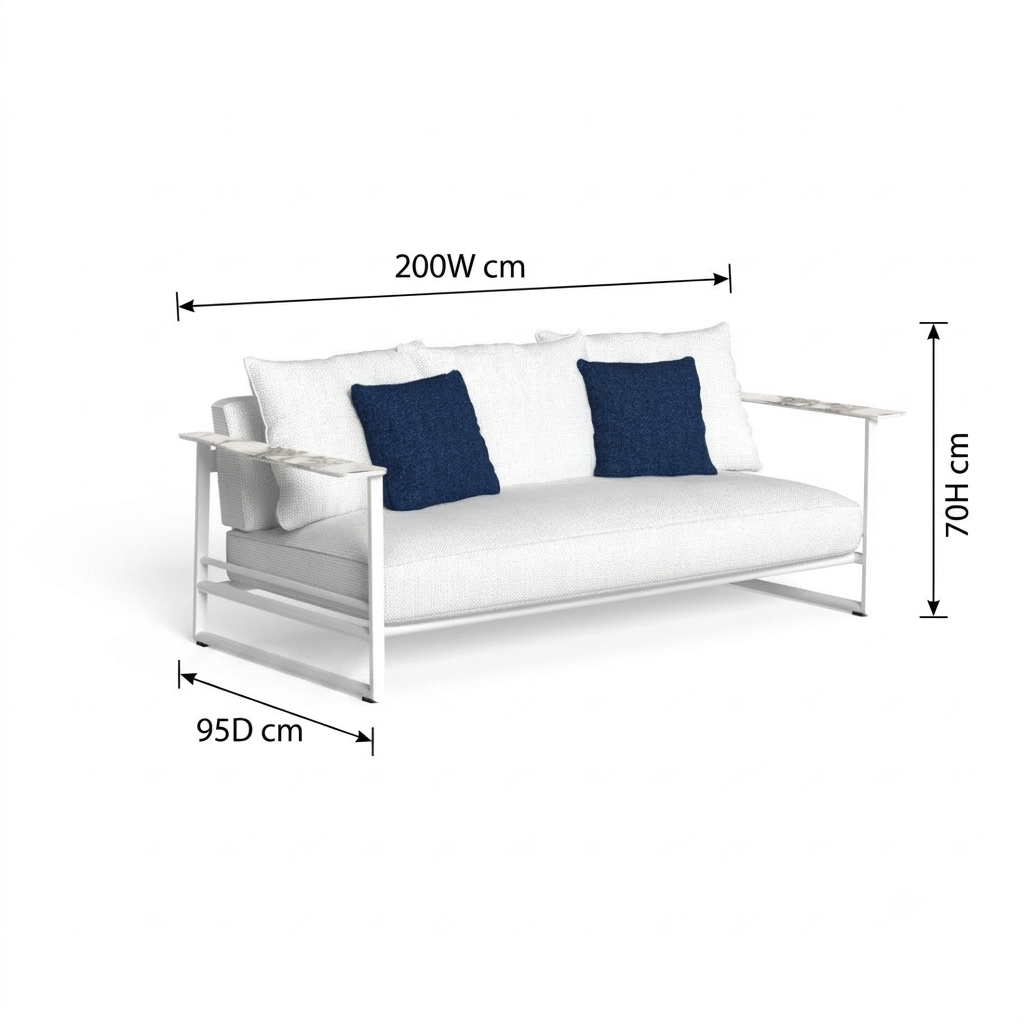 Noble Material Outdoor Sofa