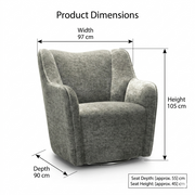 Zenith Dual-Profile Armchair