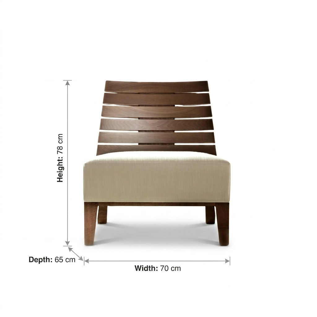 Lumina Sculptural Timber Chair