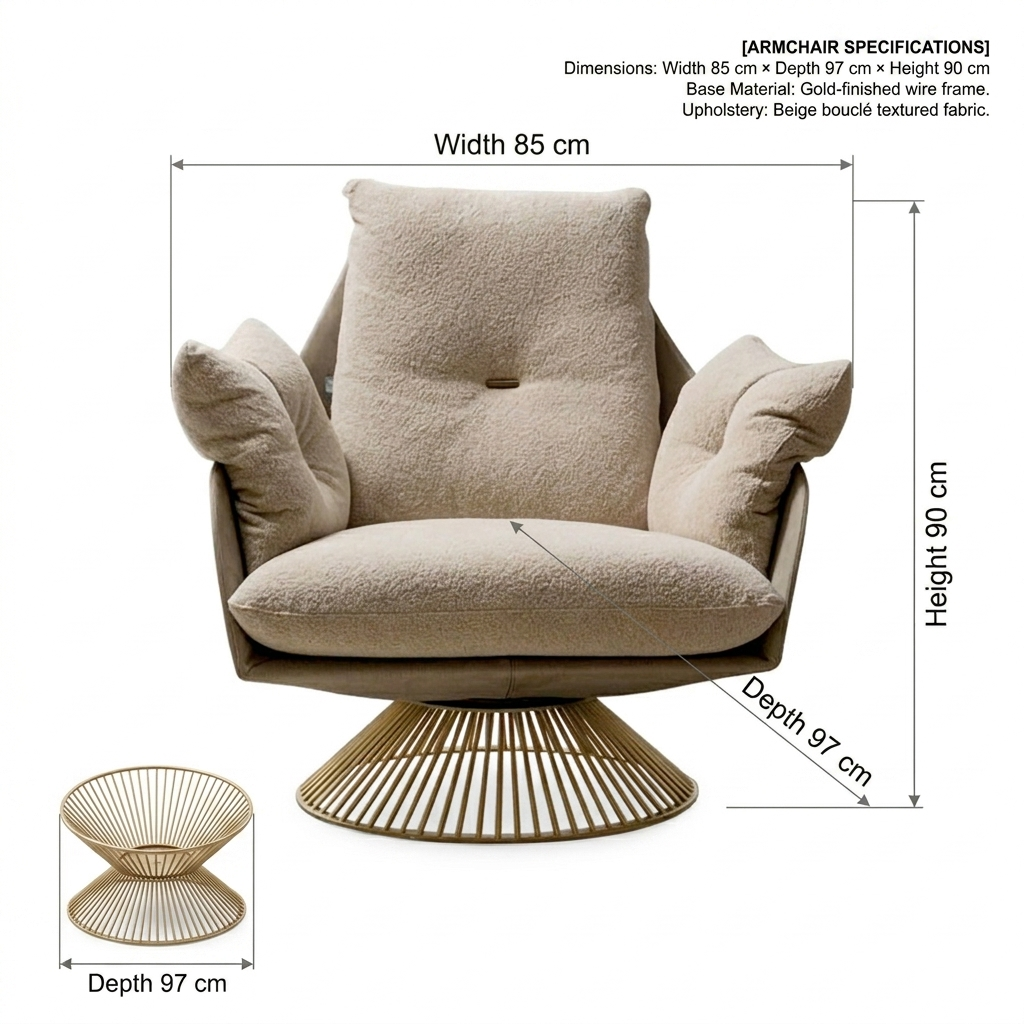 Lumina Signature Swivel Lounge