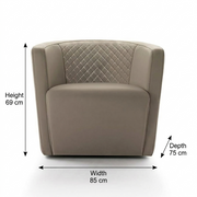 Barrel Sovereign Armchair