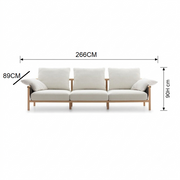 Refined Outdoor Sofa
