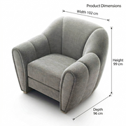 Serena Enveloping Lounge Chair