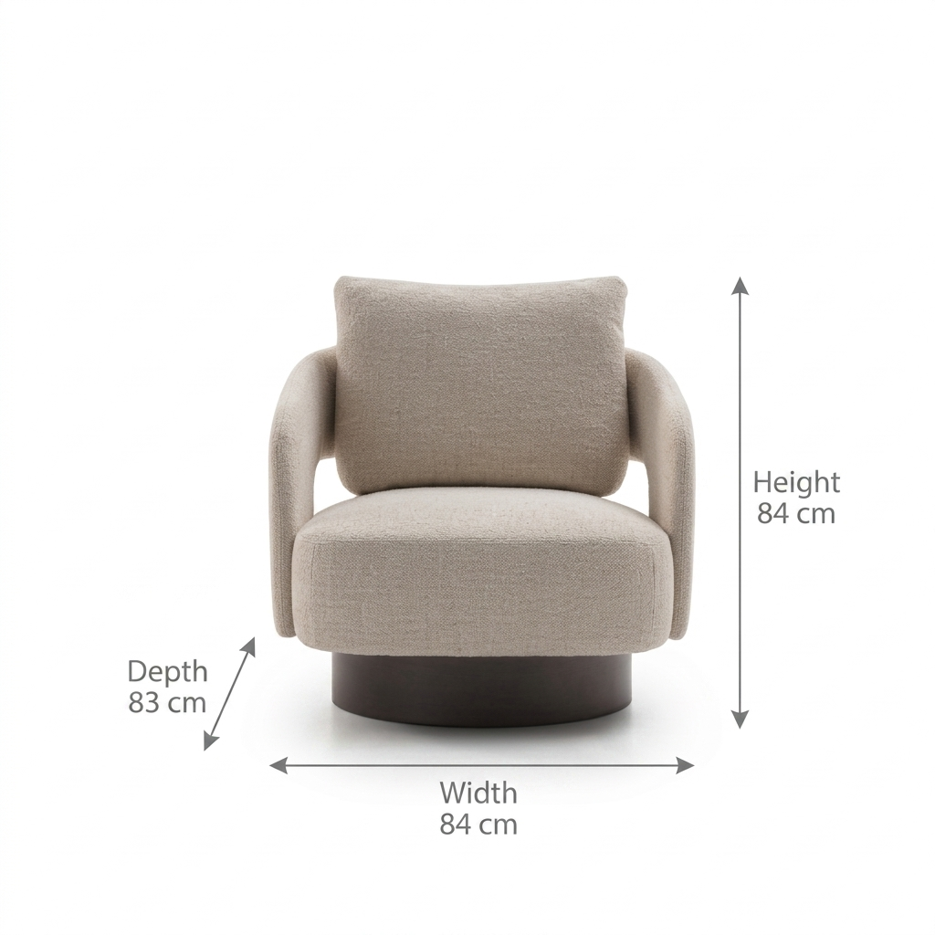 Grand Prix Sculptural Lounge Chair
