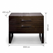 Serene Haven Bedside Table