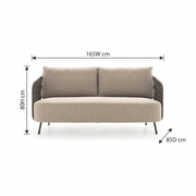 Wrap-Around Outdoor Sofa