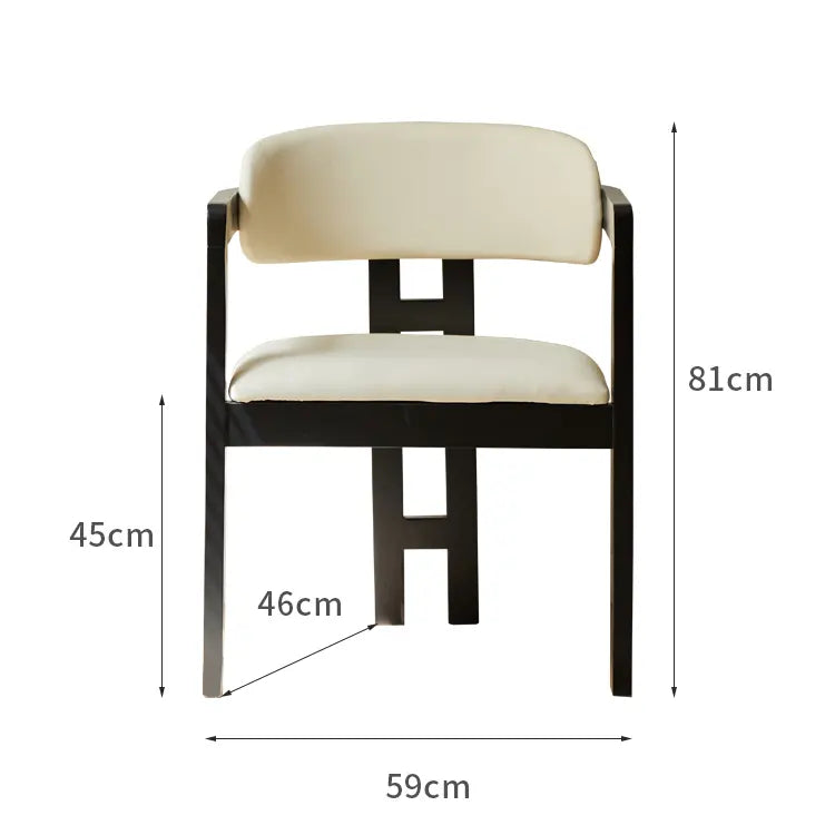 Single velvet dining chairs