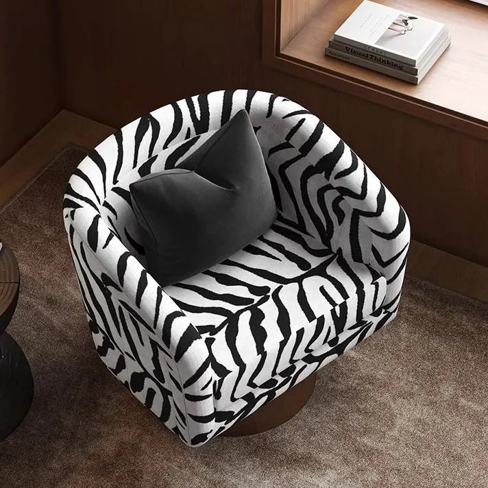 Zebra Print Elegance Armchair