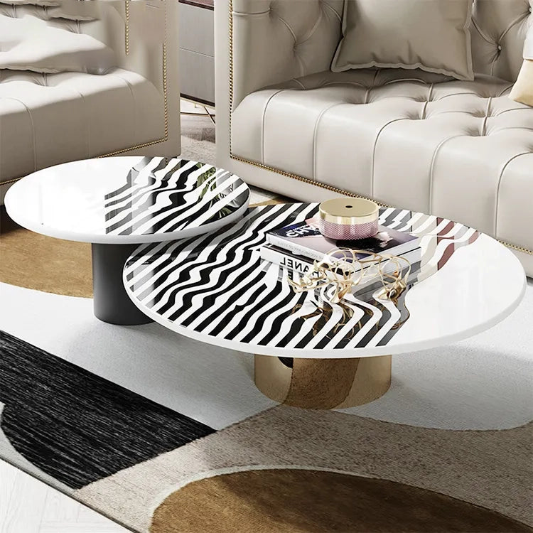 Zebra Harmony Center Tables